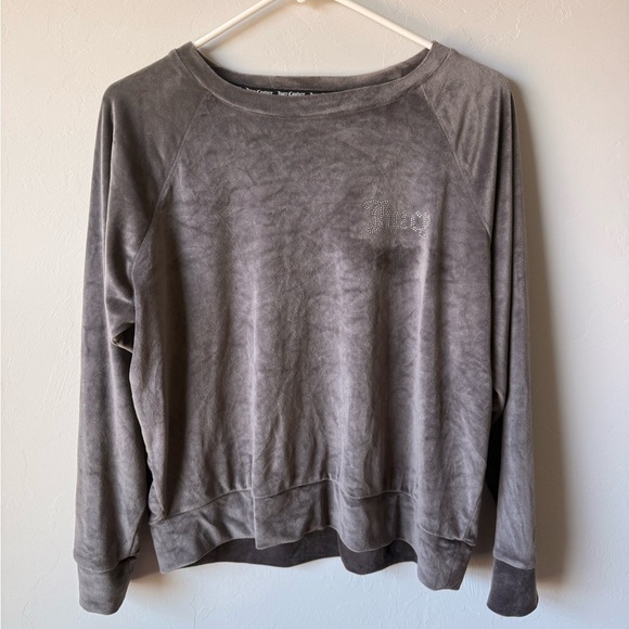 Juicy Couture Other - Velvet Juicy Couture Crewneck Sleep Sweater